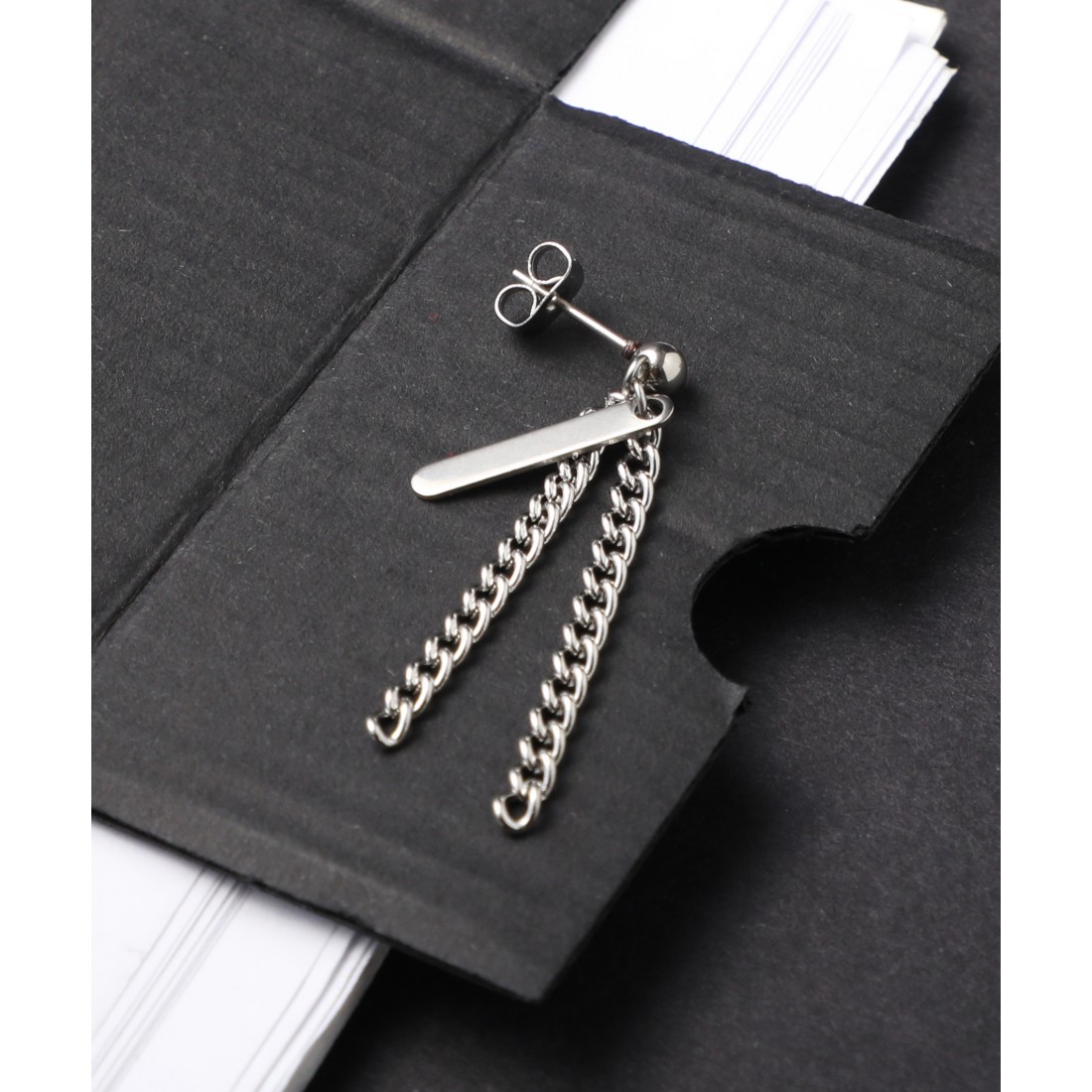 Toptan Çift Zinclir Sallantılı Çelik Küpe Fiyatları