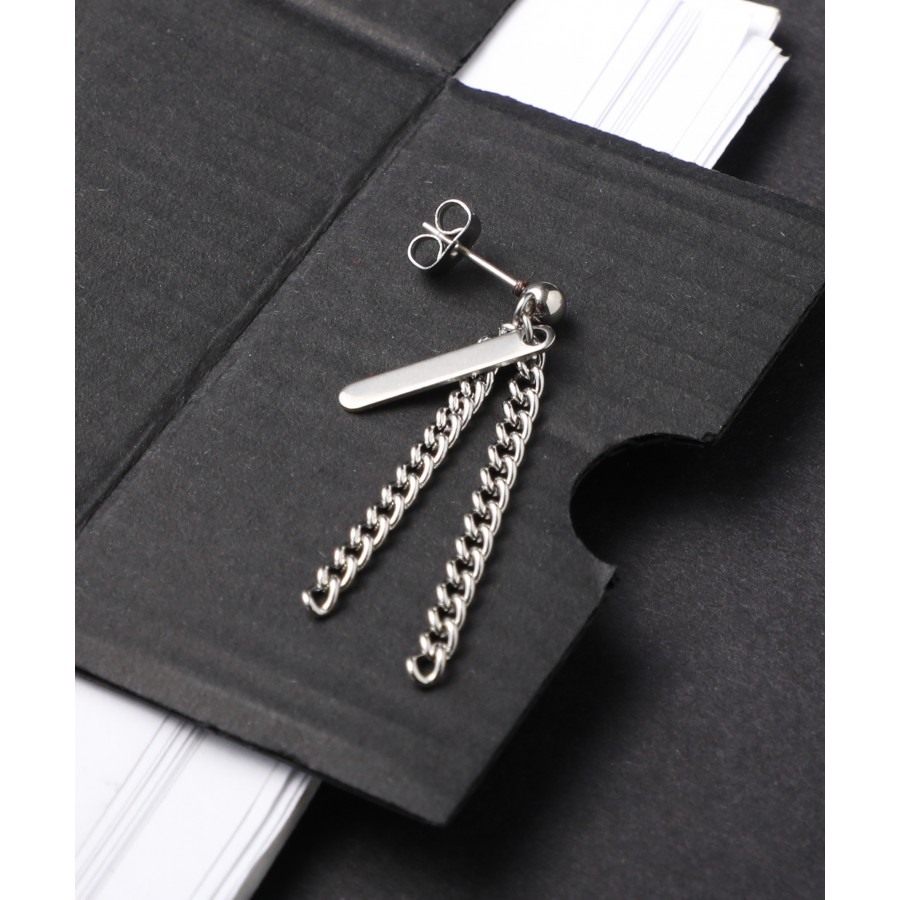 Toptan Çift Zinclir Sallantılı Çelik Küpe Fiyatları