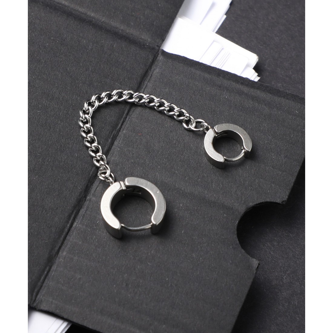 Toptan Çiftli Zincir Bağlantılı Çelik Küpe Fiyatları