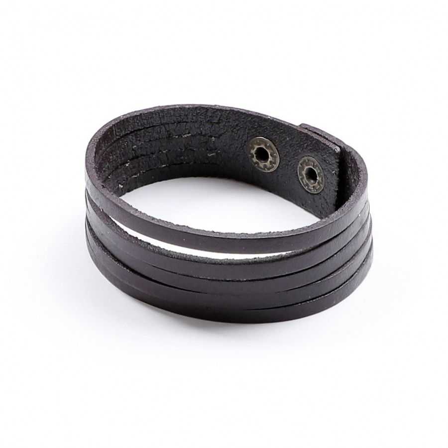 Toptan Çoklu 5Li Sarmal Deri Bileklik Fiyatları