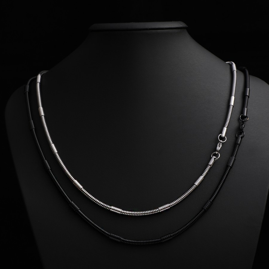 Toptan Dairesel Hallka Örgülü Çelik Kolye Fiyatları