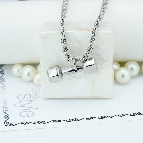 Dambıl Çelik Kolye Ucu