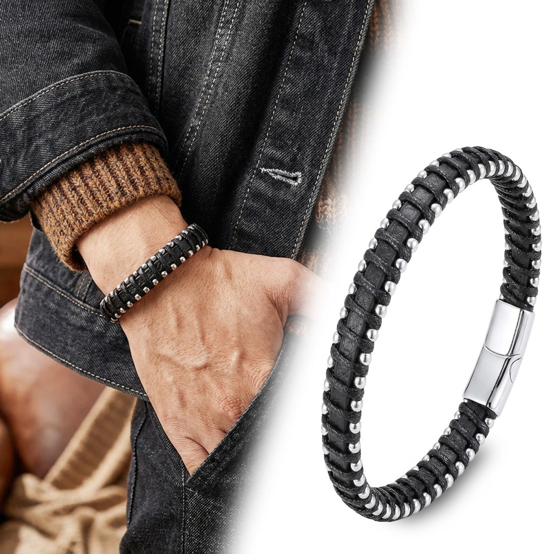 سوار فولاذي للرجال 14110