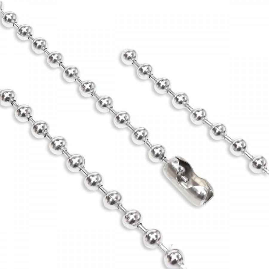 Damla Çelik Zincir Kolye 6Mm