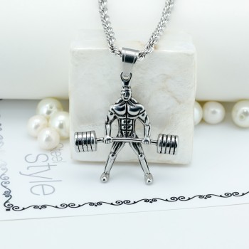 Deadlift Çelik Kolye Ucu