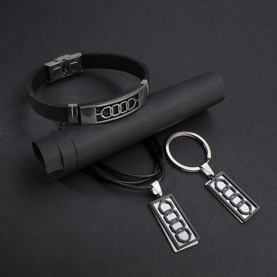 Toptan Desenli Bileklik Kolye Anahtarlık Set Fiyatları