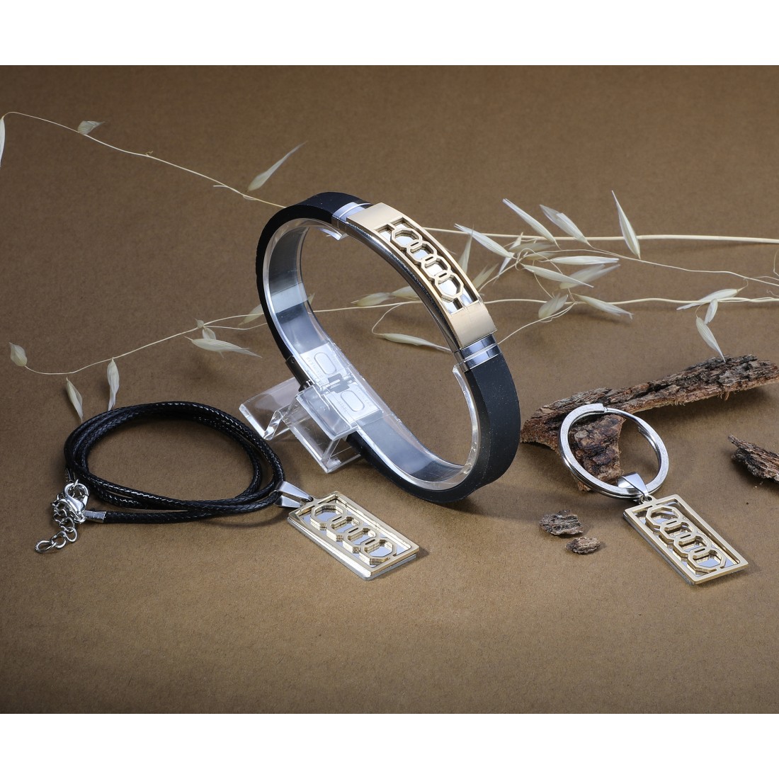 Toptan Desenli Bileklik Kolye Anahtarlık Set Fiyatları