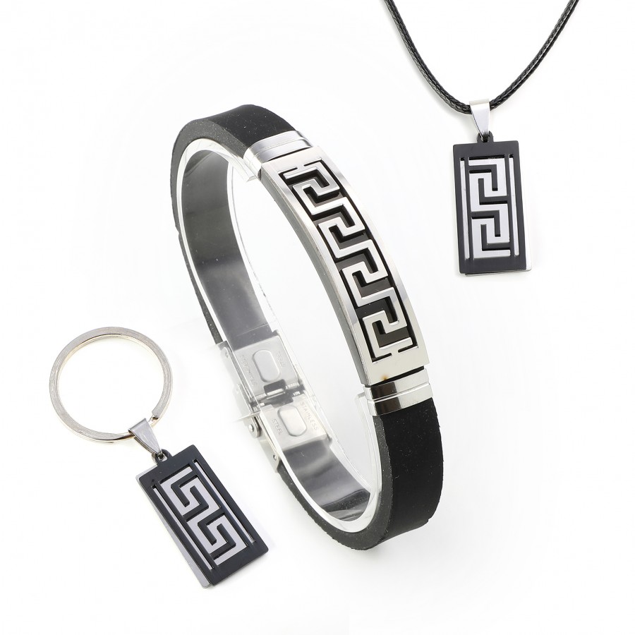 Toptan Desenli Bileklik Kolye Anahtarlık Set Fiyatları