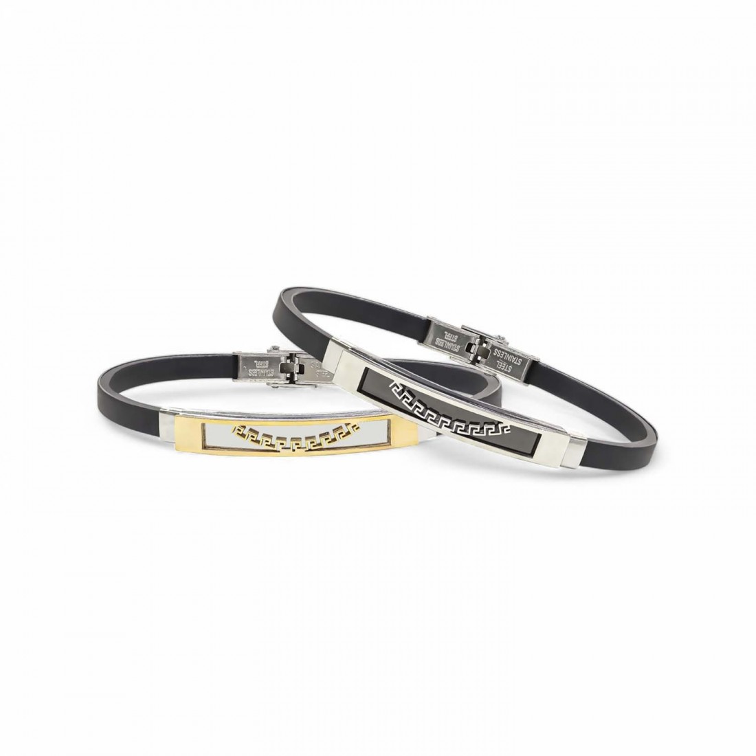 Desenli Çelik Bileklik