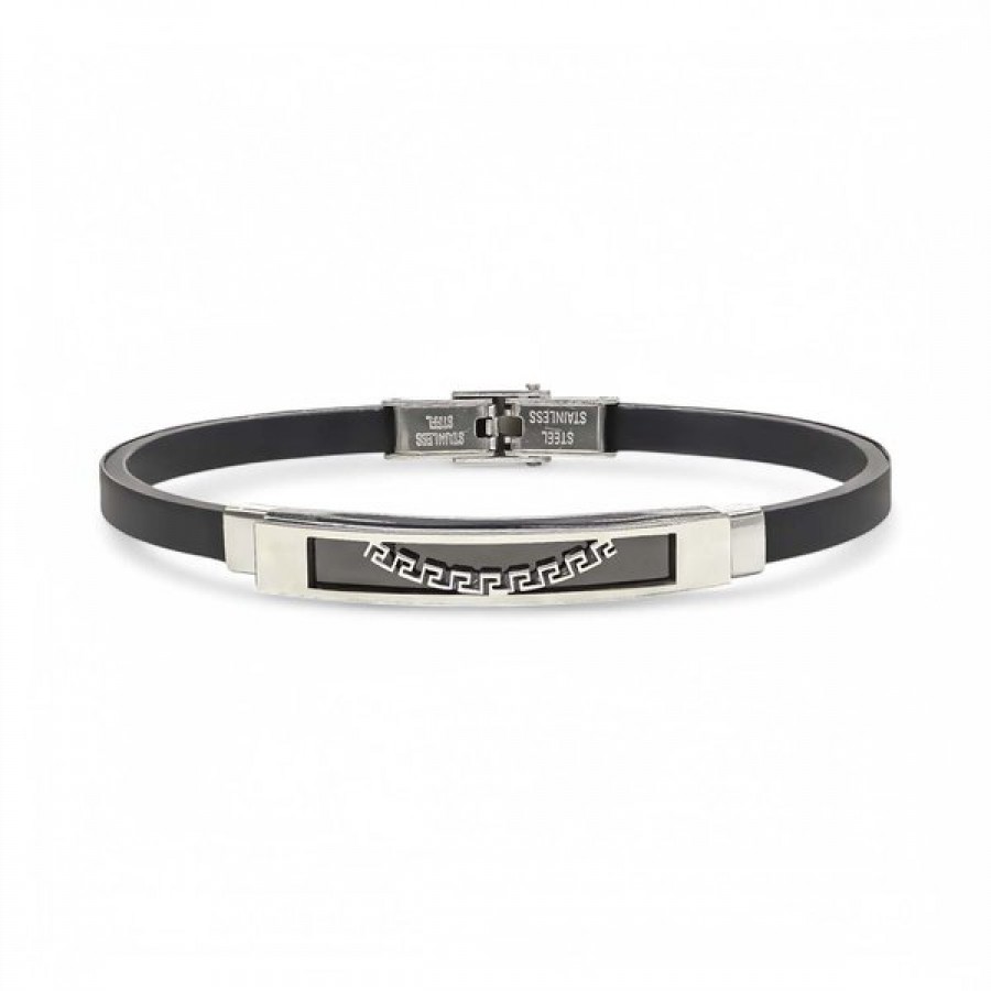 Desenli Çelik Bileklik