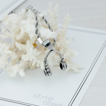 Dj Hip Hop Çelik Kolye Ucu