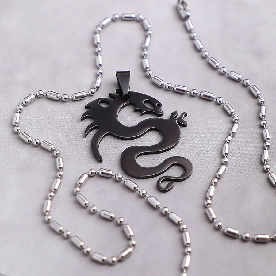 Toptan Ejderha Figürlü Çelik Kolye Ucu Fiyatları