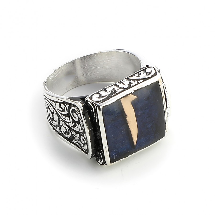 Toptan Elif Mineli Alloy Otantik Erkek Yüzük Fiyatları