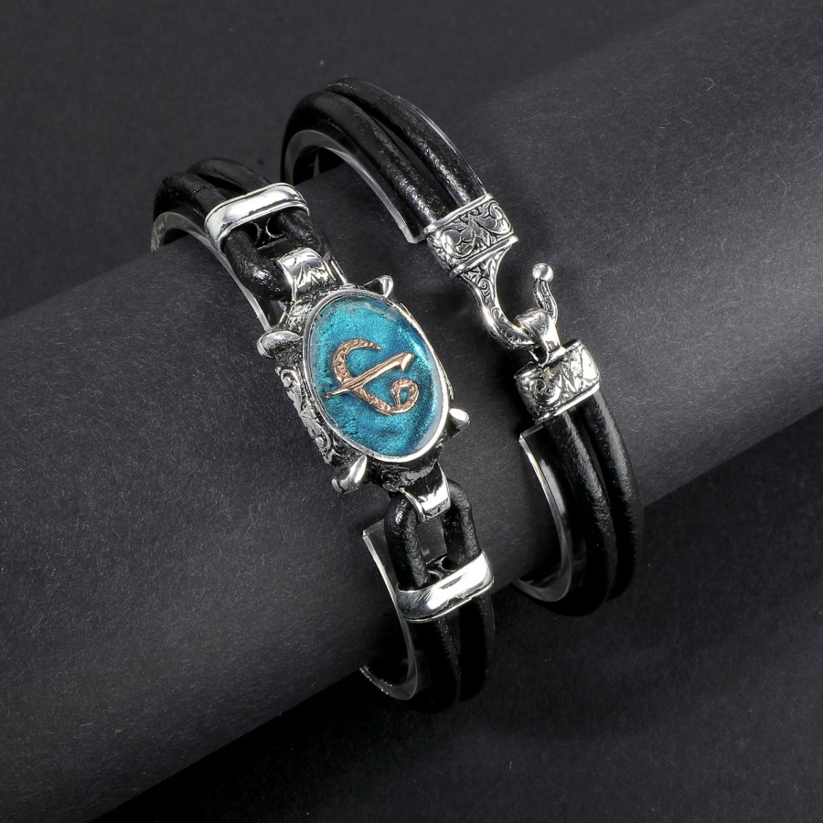 Leather Bracelet 6155