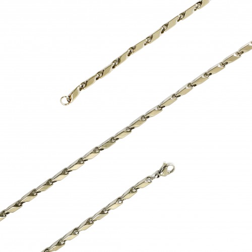 Erkek Çelik Kolye 3Mm X 60Cm