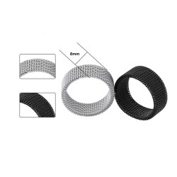 Esnek Hasır Örgülü Çelik Yüzük