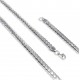 Ezme Balık Sırtı Çelik Kolye 1.6Mm