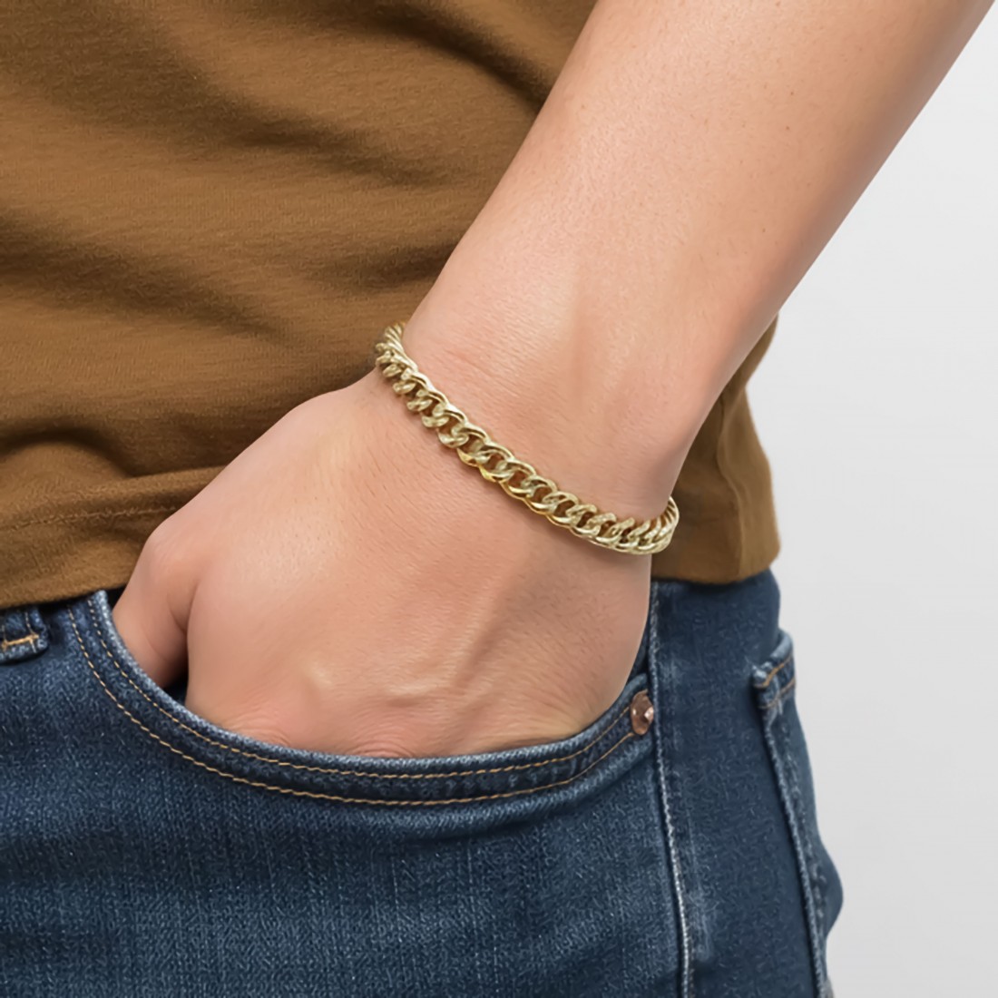 Men's Full Steel Bracelet 13956