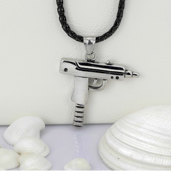 Gangsta Uzi Çelik Kolye Ucu