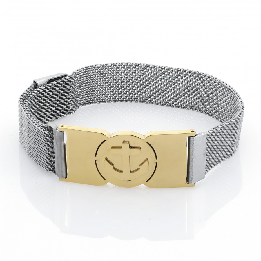 Toptan Gemi Çapası Hasır Orgü Çelik Kordonlu Bileklik Fiyatları