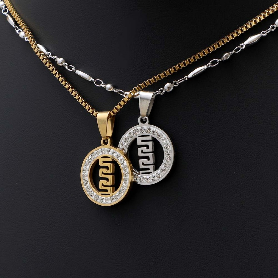 Toptan Girdap Motifli Çelik Kolye Ucu Fiyatları