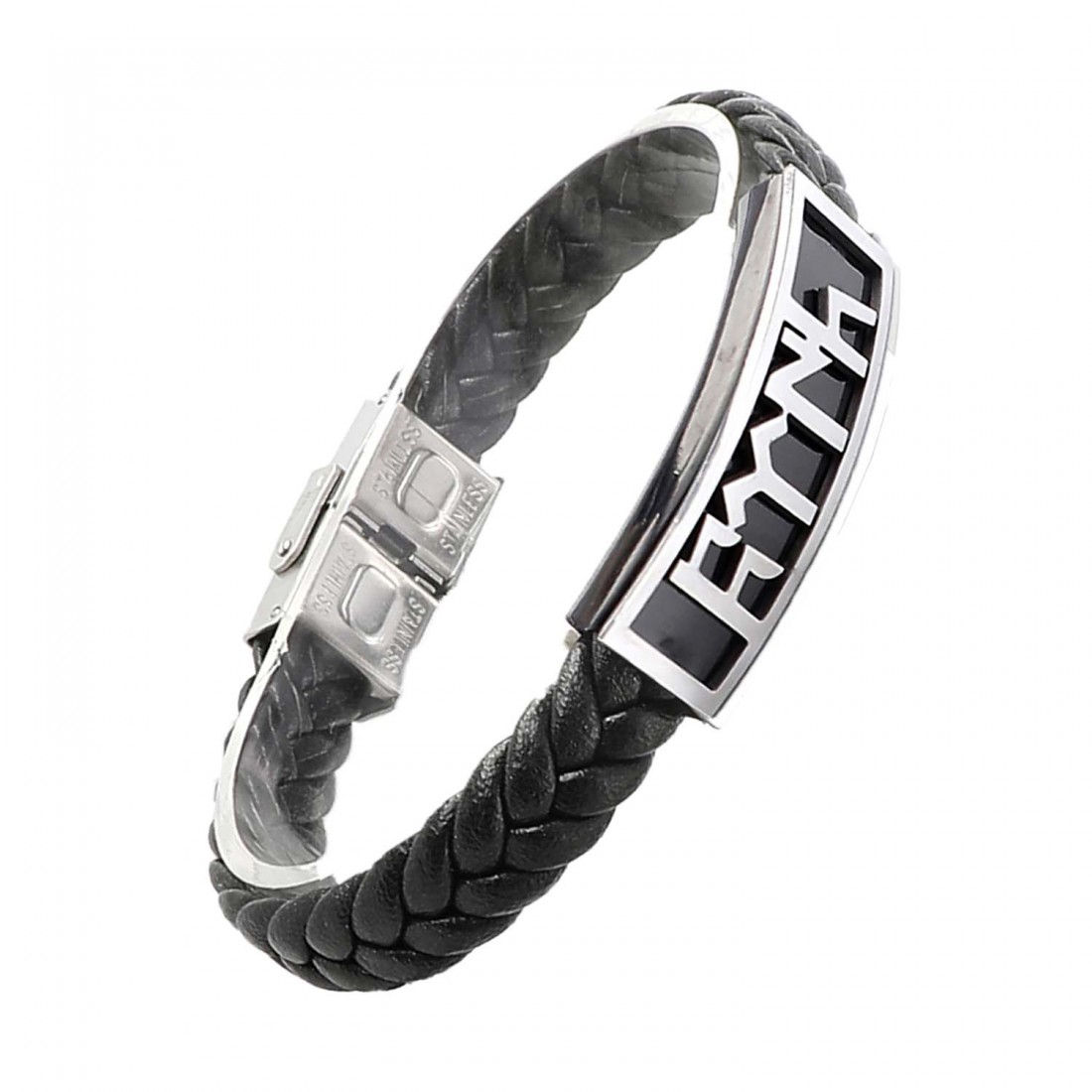 Göktürkçe Türk Yazılı Çelik Bileklik