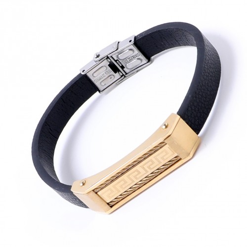 Hakiki Deri Ve 316L Ayar Çelik Billeklik