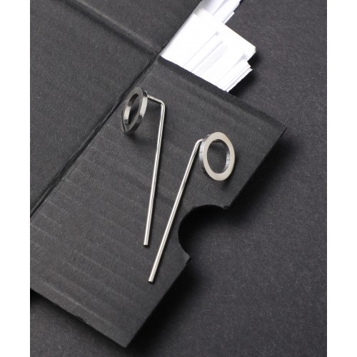 Halka Model Çelik Küpe