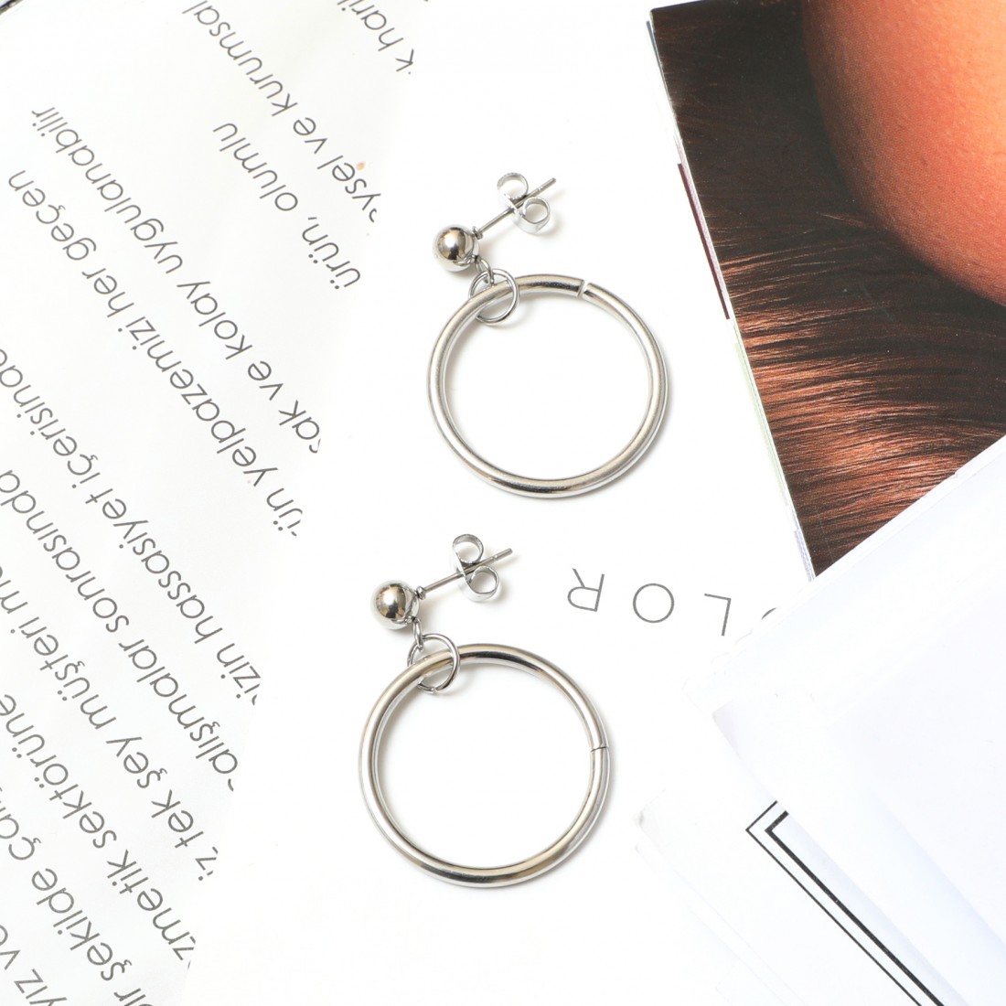 Toptan Halka Sallantılı Çelik Küpe Fiyatları