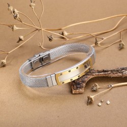 Strap Steel Bracelet 5634