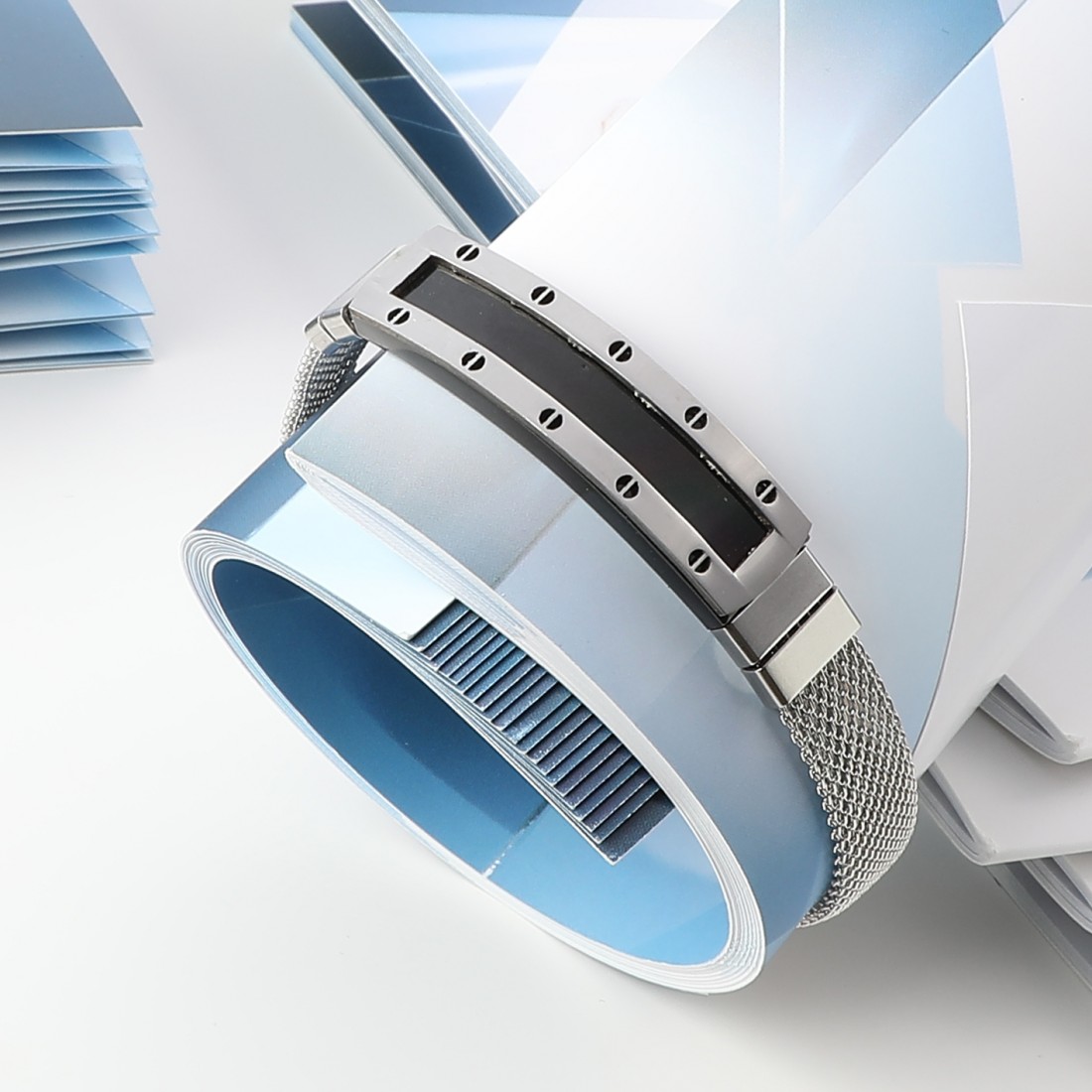 Toptan Hasır Kordonlu Çelik Bileklik Fiyatları