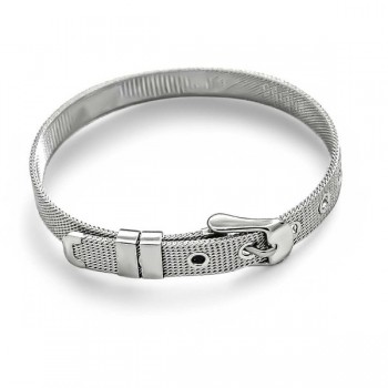 Hasır Örgü Çelik Bileklik