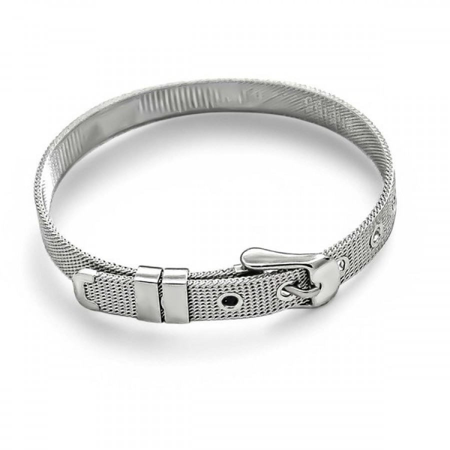 Hasır Örgü Çelik Bileklik