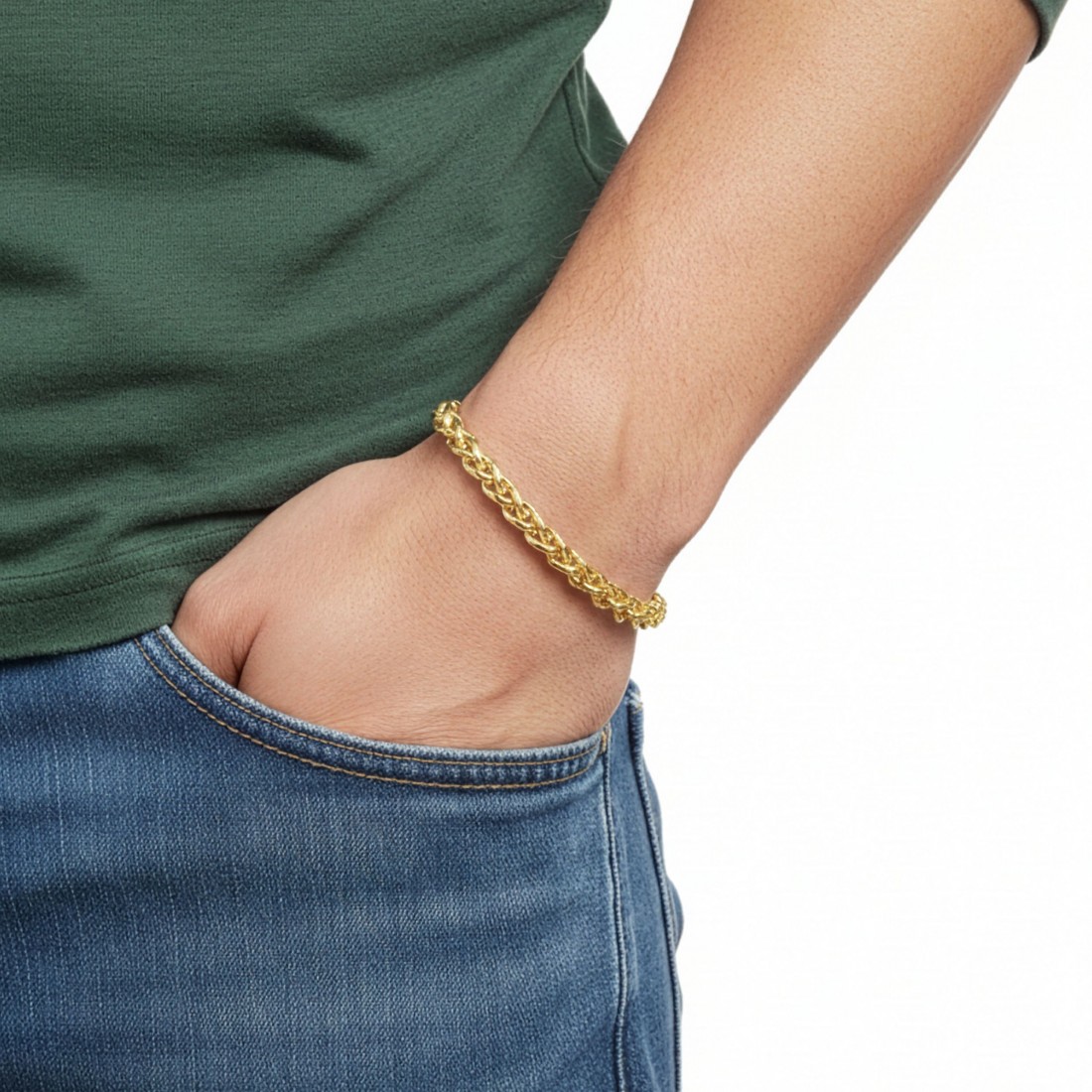 Men's Full Steel Bracelet 13936