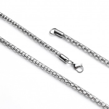 İç İçe Geçmeli Sarmal Çelik Kolye Modeli