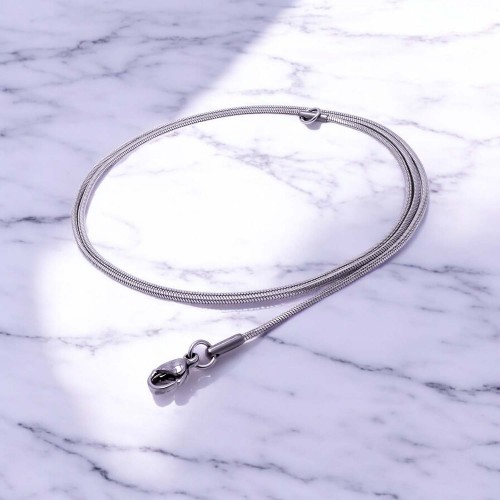 İnce Çelik Kolye 1mm