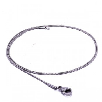 İnce Çelik Kolye 1mm