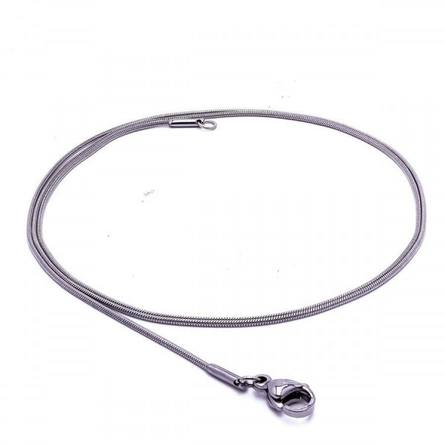 İnce Çelik Kolye 1mm