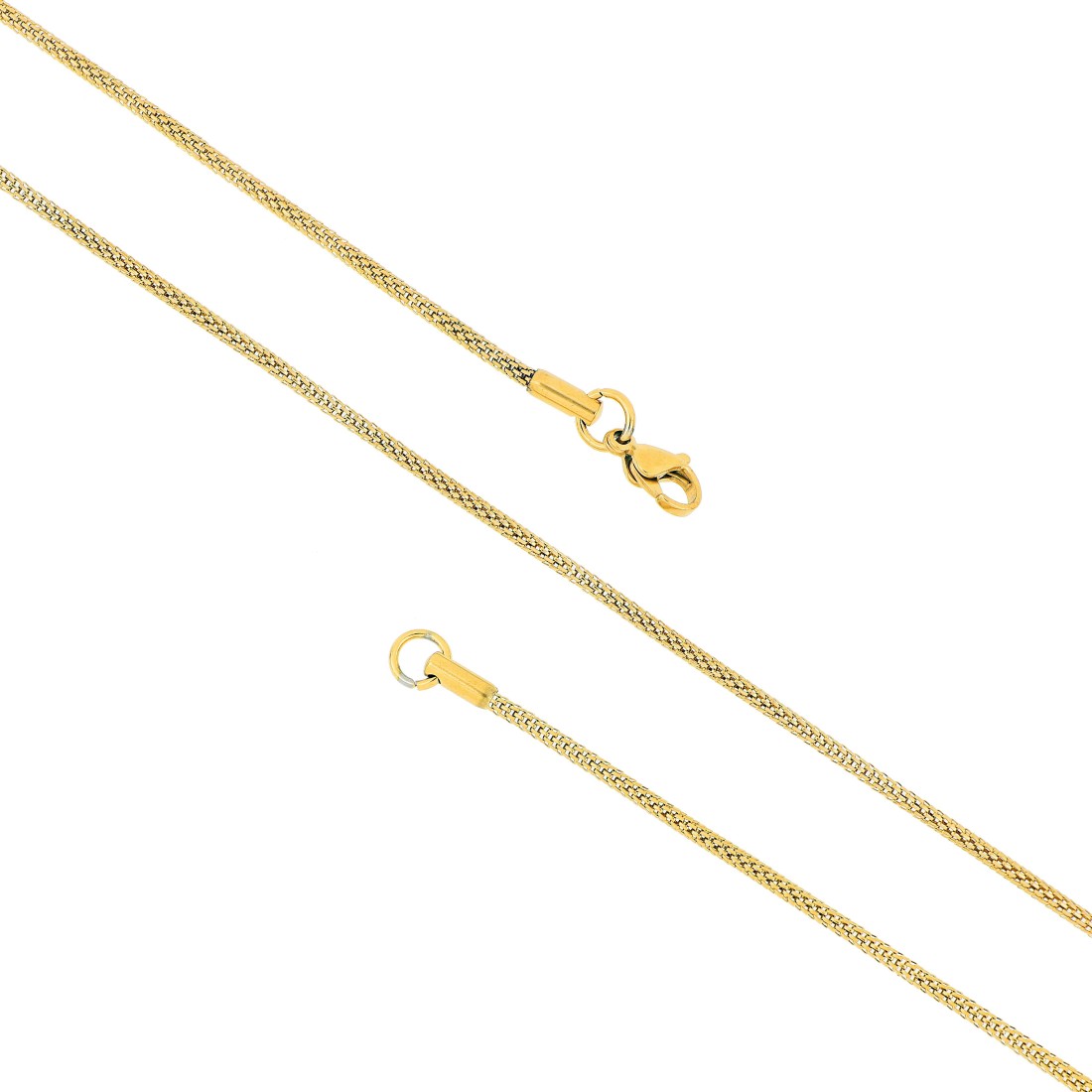 Toptan İnce İtalyan Çelik Kolye Fiyatları