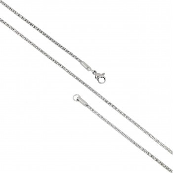 İnce İtalyan Çelik Kolye