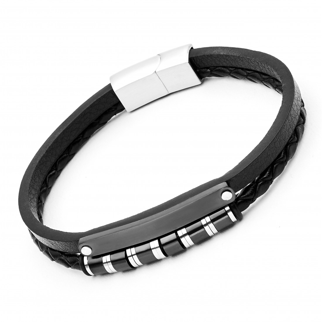 Toptan İsim Yazdırılabilen Çoklu Hakiki Deri Çelik Bileklik Fiyatları