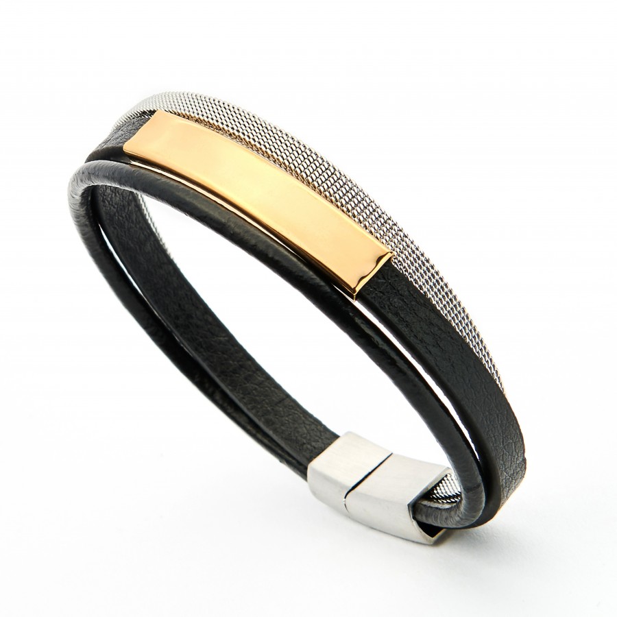 Toptan İsim Yazılabilen Çoklu Hasır Çelik Ve Hakiki Deri Bileklik Fiyatları