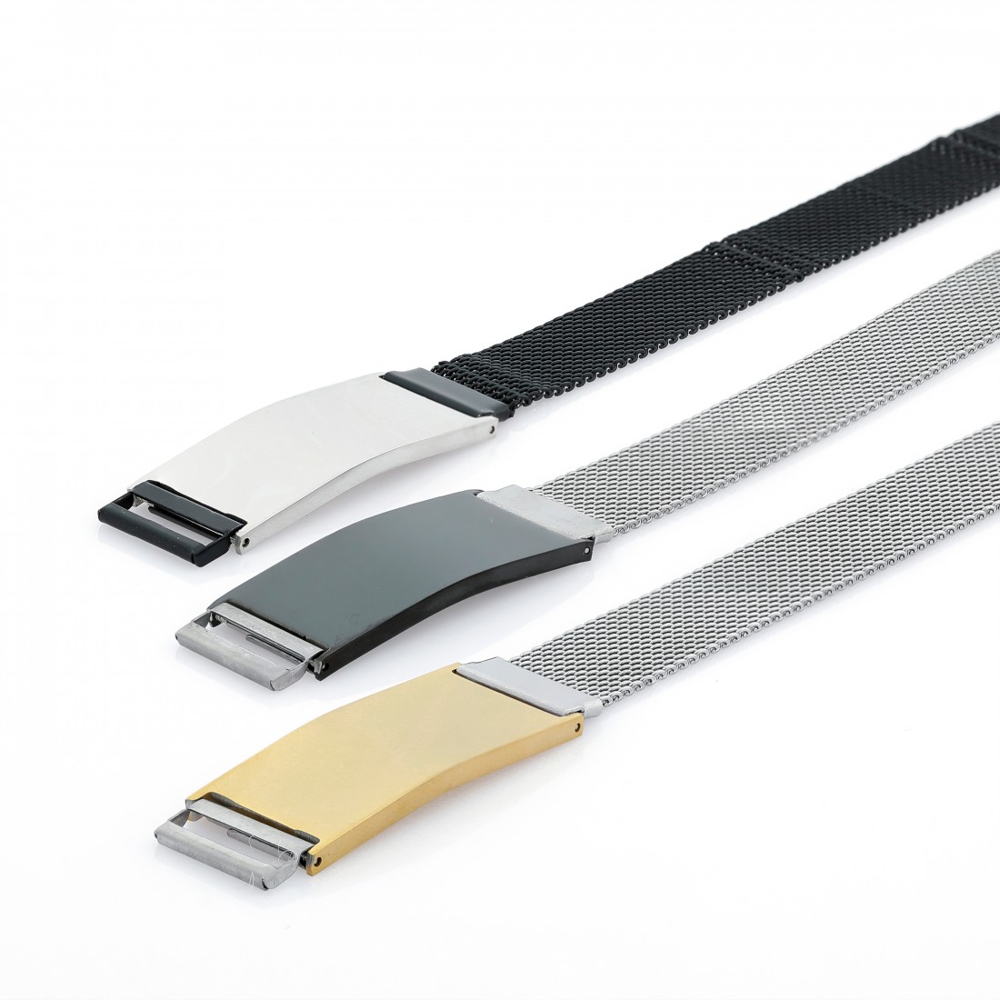 Toptan İsim Yazılabilen Palakalı Hasır Orgü Çelik Kordonlu Bileklik Fiyatları