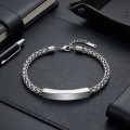 Men's Natural Stone Steel Bracelet 14187