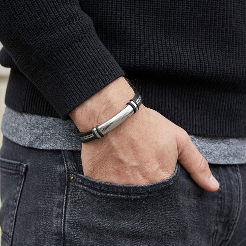 Men's Leather Bracelet 13988