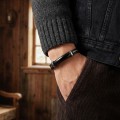 Men's Leather Bracelet 13983