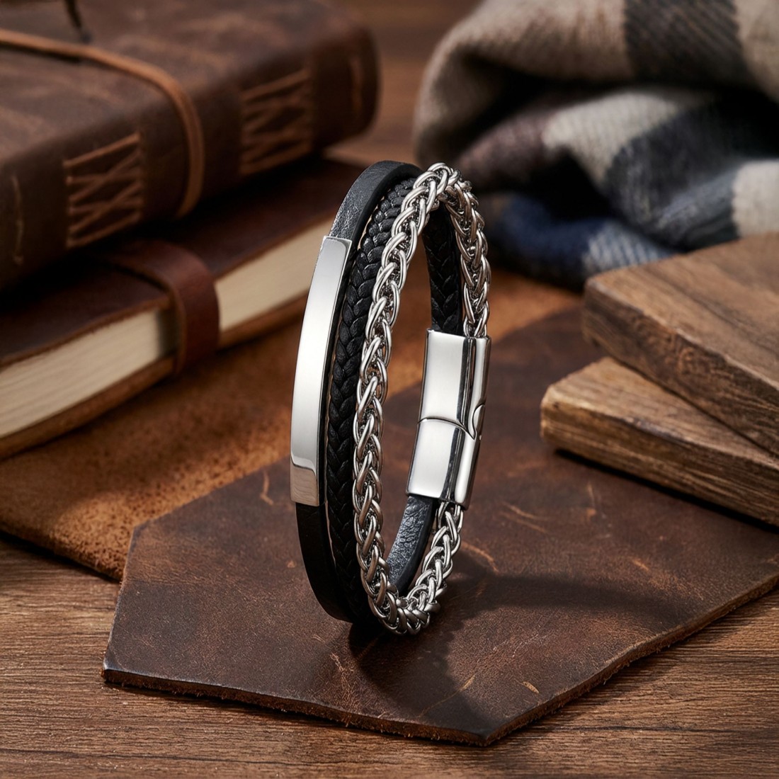 Men's Steel Bracelet 14168