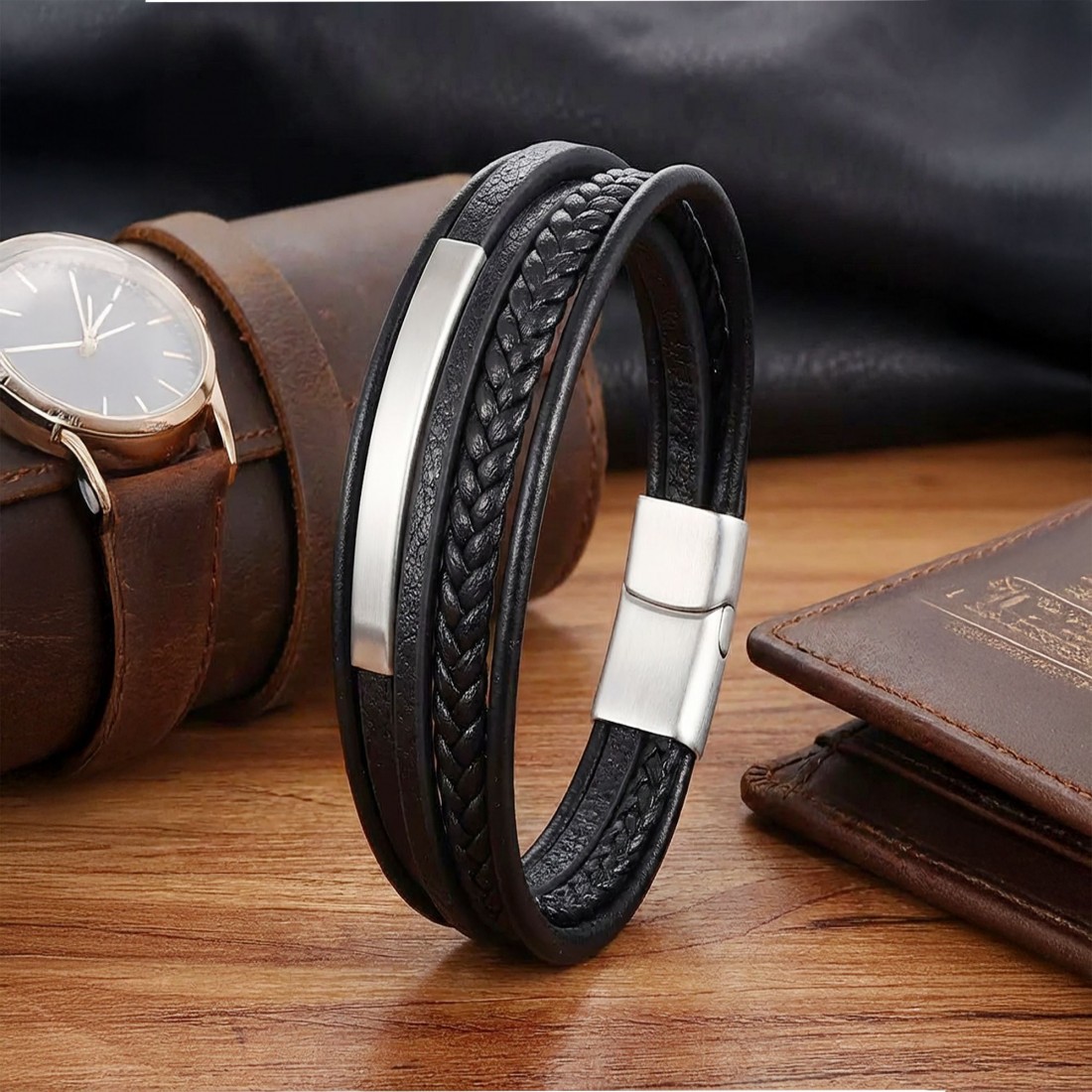 Men's Steel Bracelet 14157