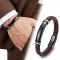 Men's Leather Bracelet 14017