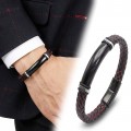 Men's Leather Bracelet 14005